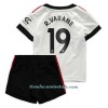 Conjunto (Camiseta+Pantalón Corto) Manchester United R. Varane 19 Segunda Equipación 2022-23 - Niño